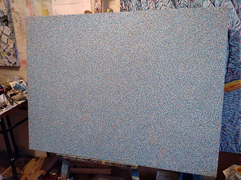 Original Abstract Science/Technology Painting by Carlos Pardo