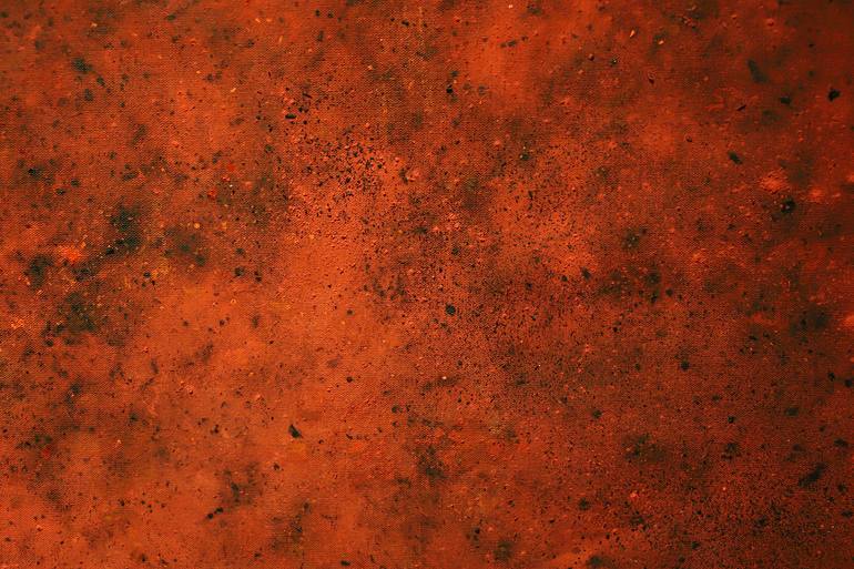 Original Abstract Expressionism Outer Space Painting by Carlos Pardo Vazquez