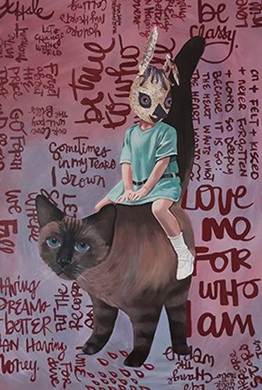 Original Contemporary People Painting by Romana Marzaduri