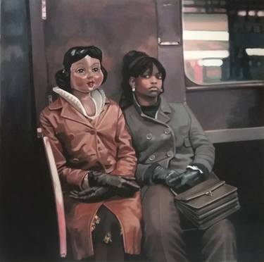 Original Realism People Paintings by Romana Marzaduri