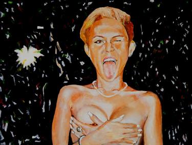 Original Pop Culture/Celebrity Painting by Hans Van Weeren