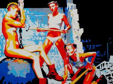 Original Pop Culture/Celebrity Painting by Hans Van Weeren