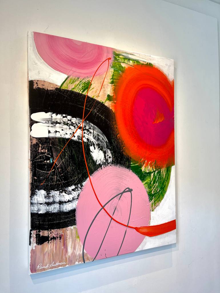 Original Abstract Expressionism Abstract Painting by Randi Antonsen