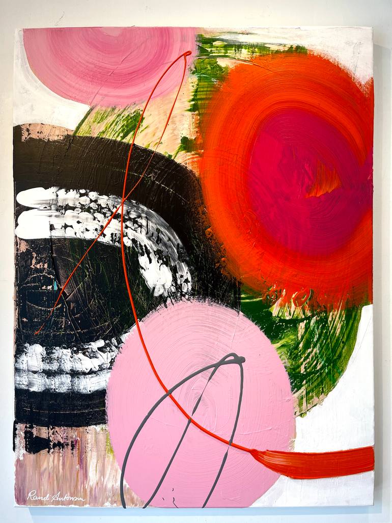 Original Abstract Expressionism Abstract Painting by Randi Antonsen