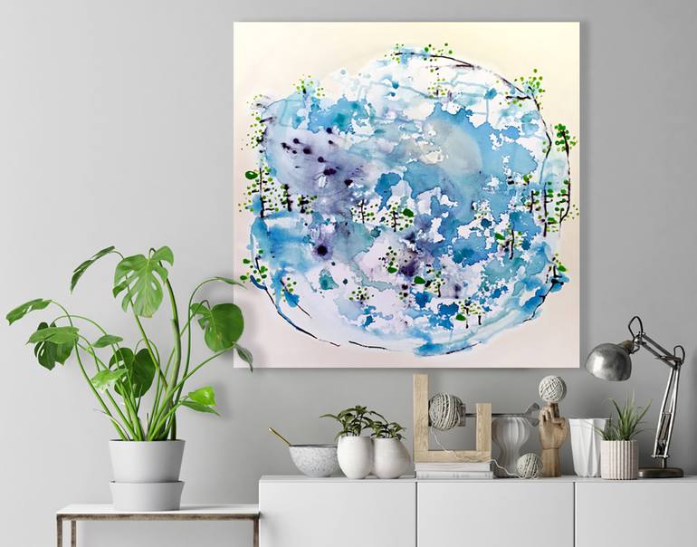 Original Abstract Painting by Randi Antonsen