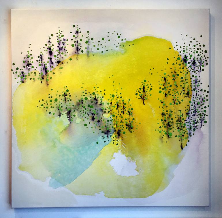 Original Abstract Painting by Randi Antonsen