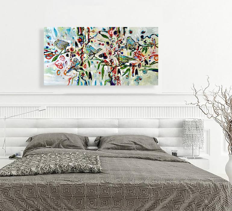 Original Modern Abstract Painting by Randi Antonsen