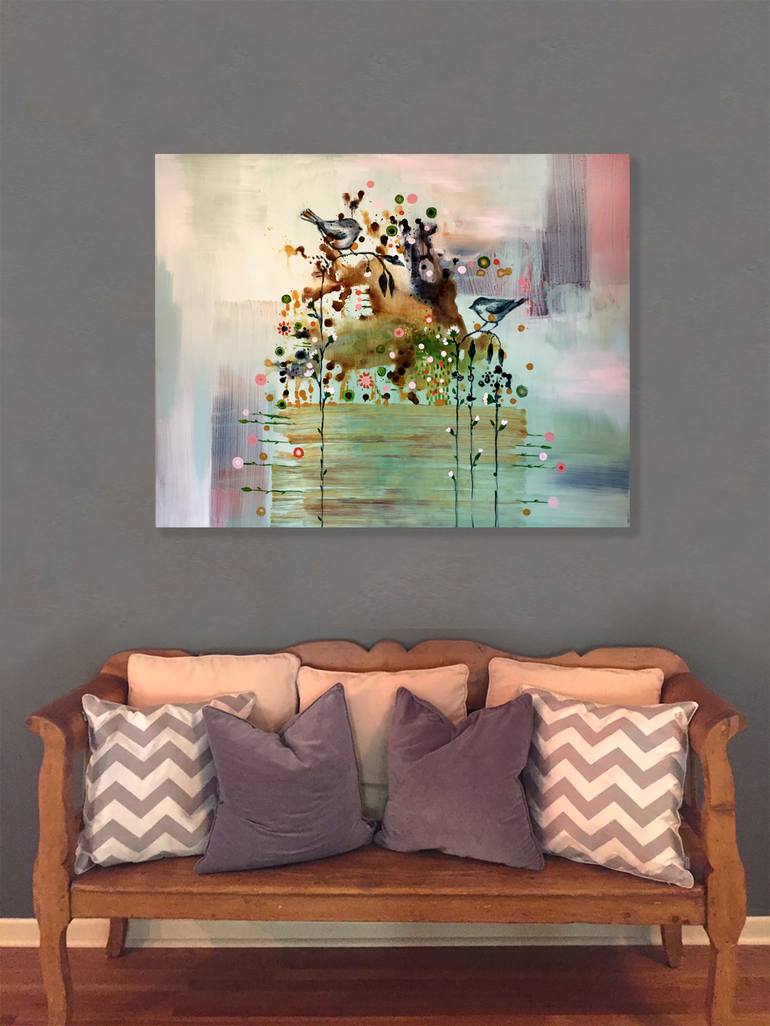 Original Abstract Painting by Randi Antonsen