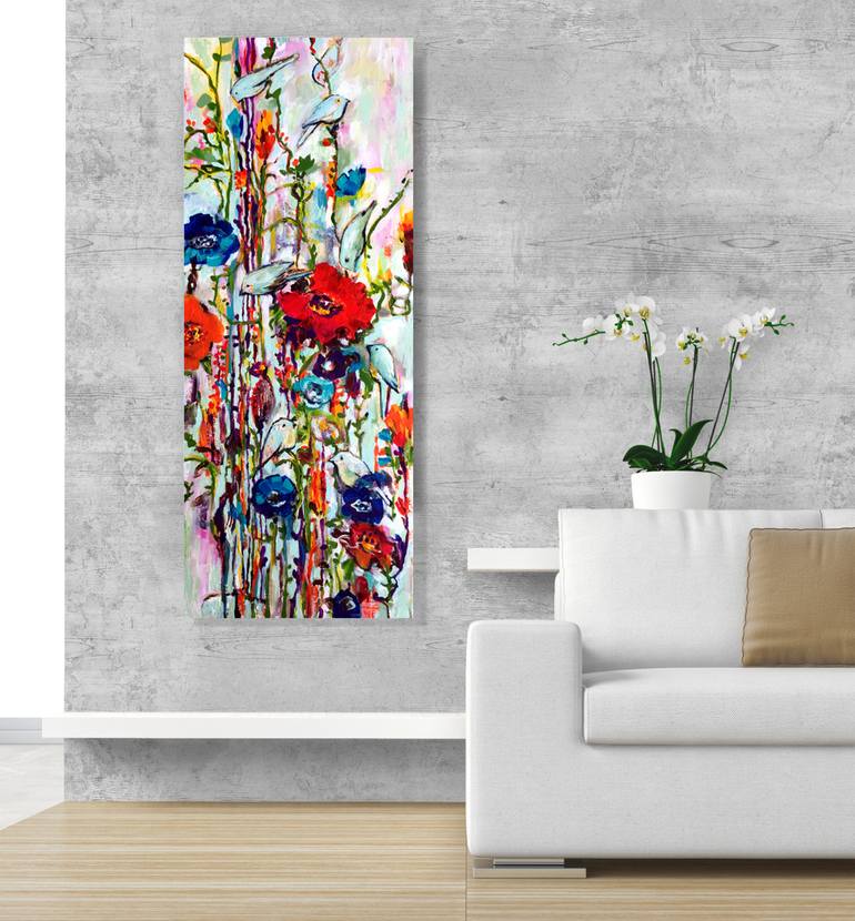 Original Modern Abstract Painting by Randi Antonsen