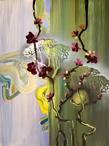 Original Abstract Expressionism Nature Paintings by Randi Antonsen