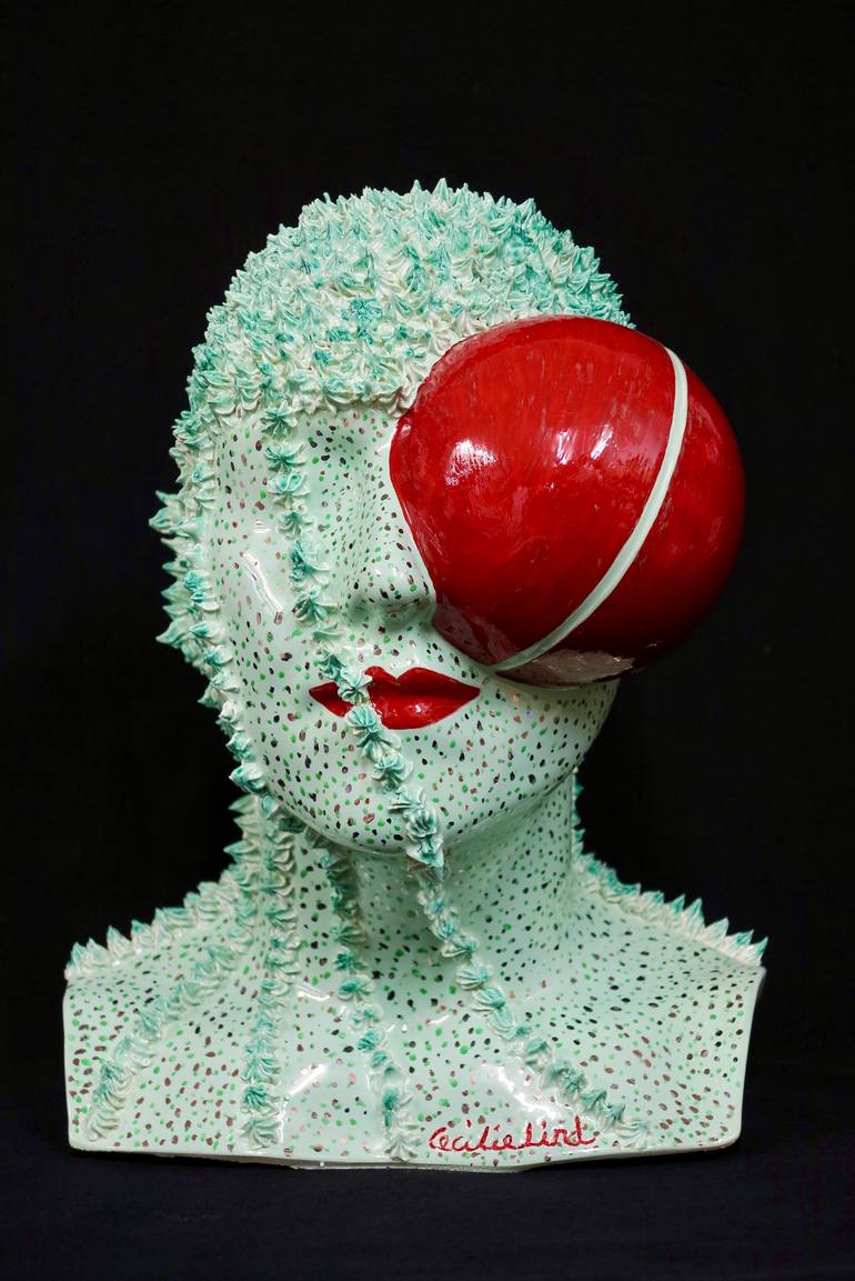 Original Conceptual People Sculpture by Cecilie Lind