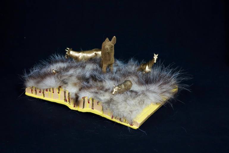 Original Conceptual Animal Sculpture by Cecilie Lind