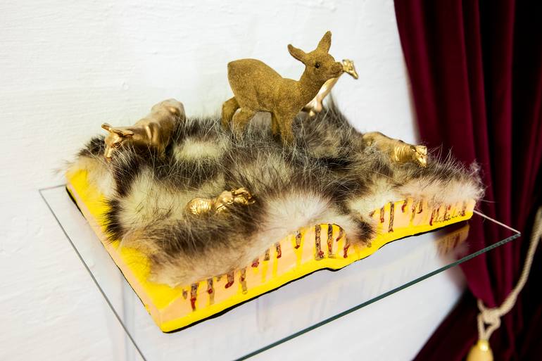Original Conceptual Animal Sculpture by Cecilie Lind