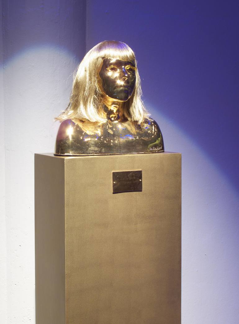 Original Conceptual Celebrity Sculpture by Cecilie Lind