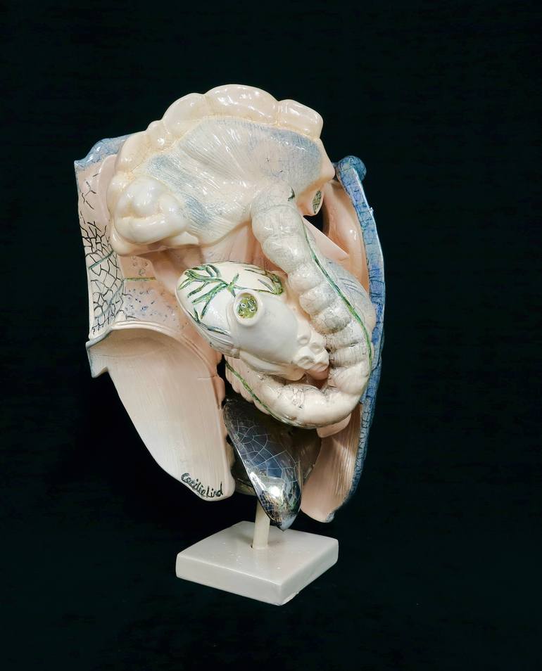 Original Conceptual Body Sculpture by Cecilie Lind