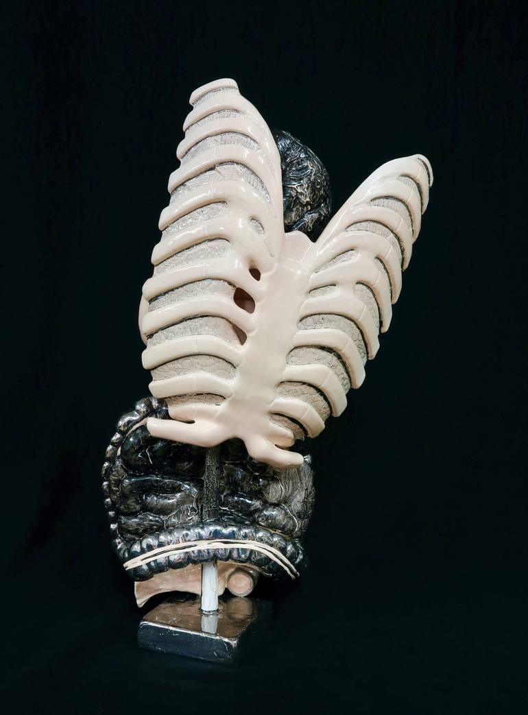 Original Conceptual Body Sculpture by Cecilie Lind