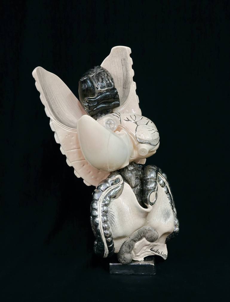 Original Body Sculpture by Cecilie Lind