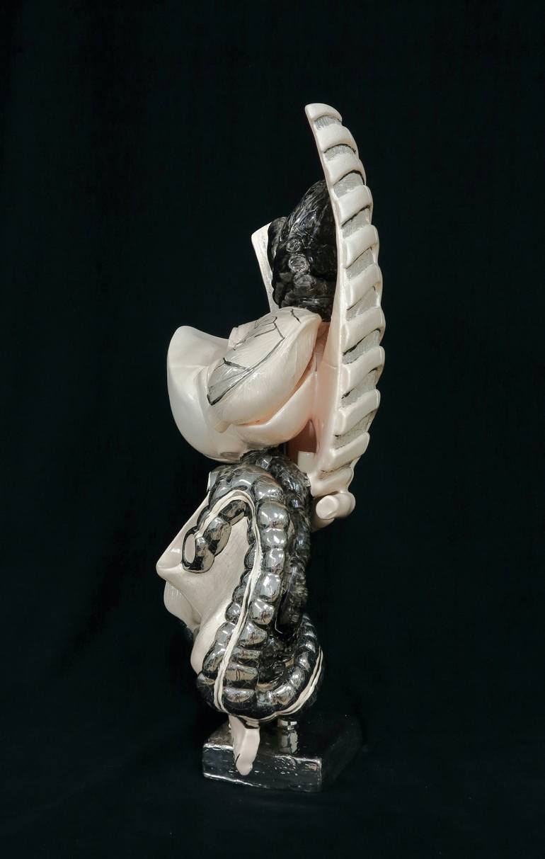 Original Body Sculpture by Cecilie Lind