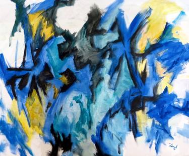 Original Abstract Expressionism Abstract Paintings by Karl Kaul