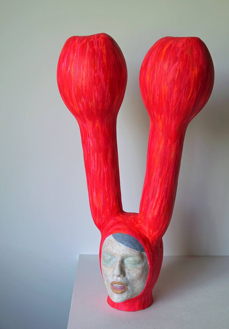 Original Figurative Portrait Sculpture by Ivan Prieto