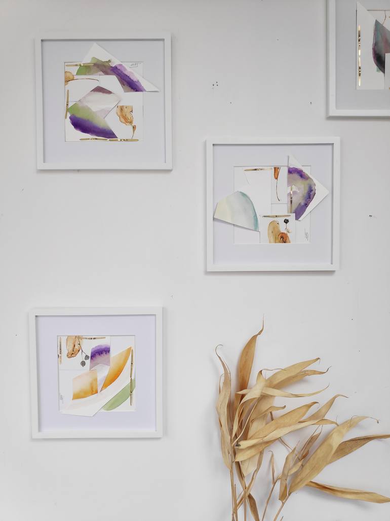 Original Contemporary Abstract Painting by Isabelle Joubert