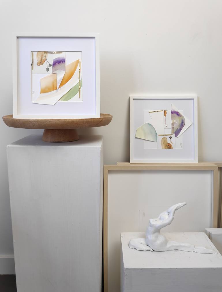 Original Contemporary Abstract Painting by Isabelle Joubert