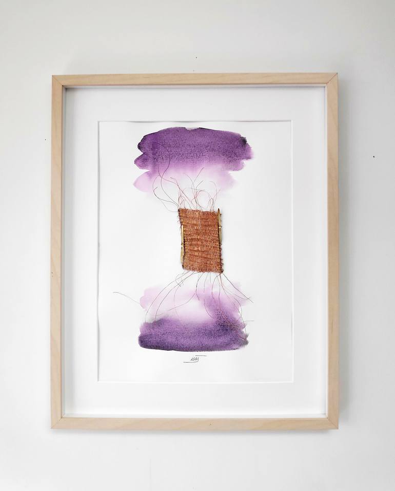 Original Abstract Painting by Isabelle Joubert