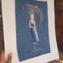 stitched on paper for easier framing