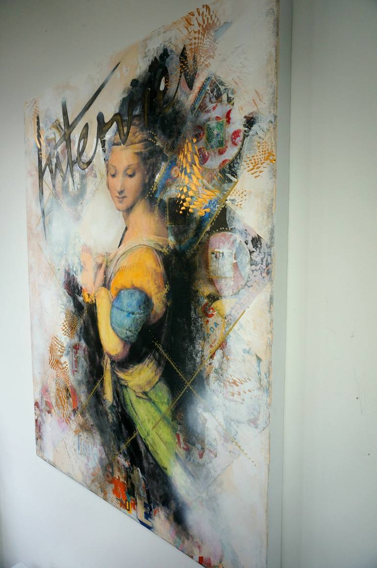 Original Fashion Painting by Isabelle Joubert