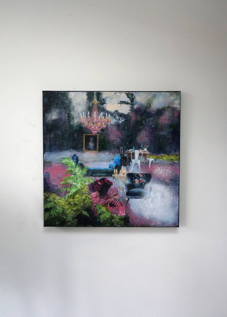 Original Conceptual Nature Painting by Isabelle Joubert