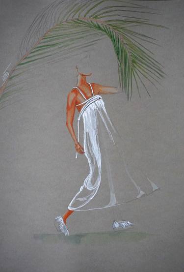 Print of Figurative Fashion Drawings by Isabelle Joubert