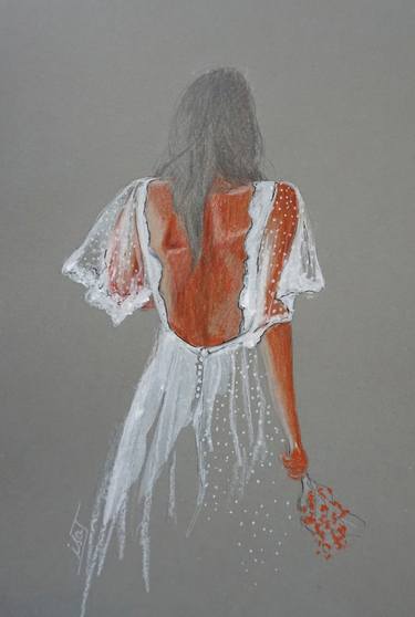Print of Fashion Drawings by Isabelle Joubert