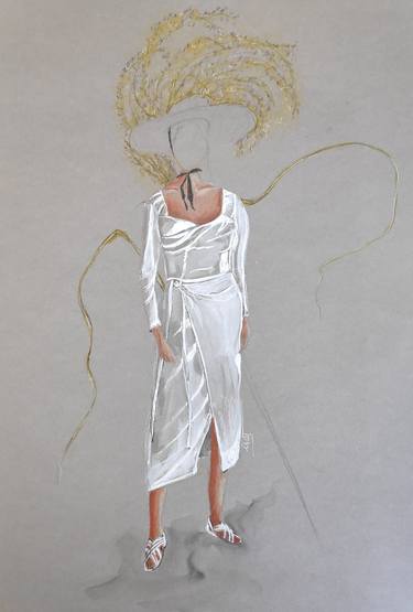 Original Fashion Paintings by Isabelle Joubert