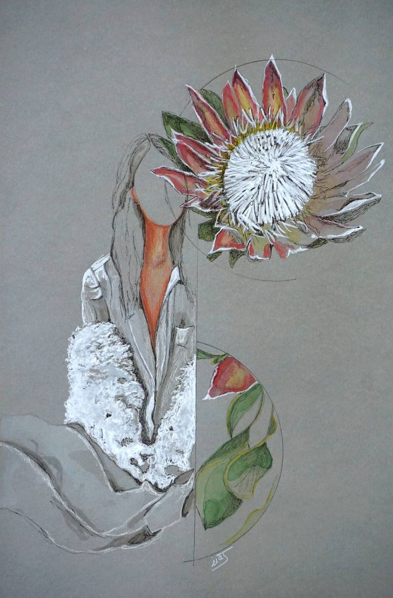 Print of Figurative Portrait Drawings by Isabelle Joubert