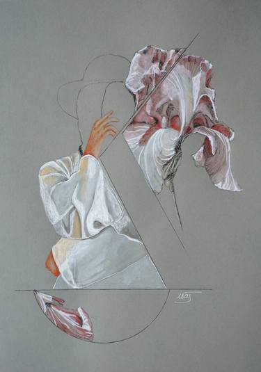 Original Figurative Still Life Drawings by Isabelle Joubert