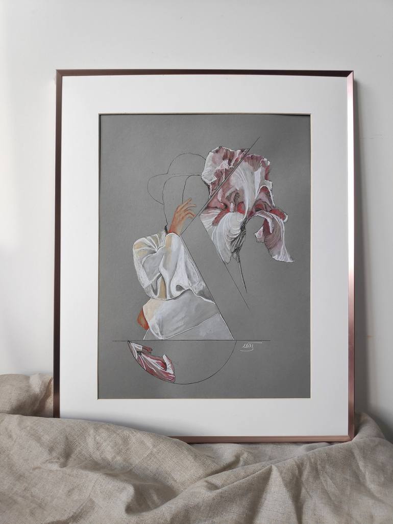 Original Still Life Drawing by Isabelle Joubert