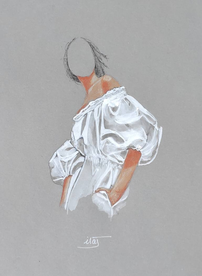 Print of Figurative Fashion Drawings by Isabelle Joubert