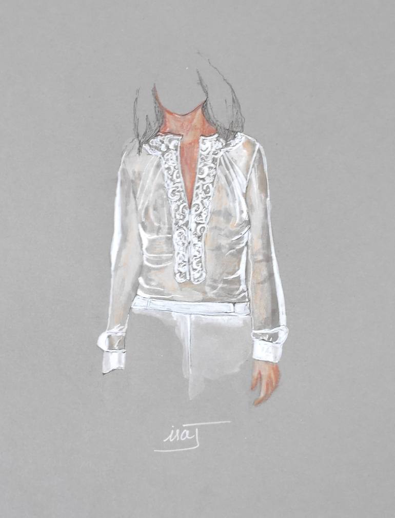 Print of Figurative Fashion Drawings by Isabelle Joubert