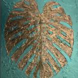 Gold Monstera by Sofia Cravo