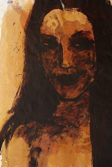 Print of Expressionism Portrait Drawings by Sofia Cravo