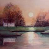 Lakeside by Borgny Ostensen
