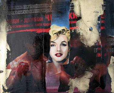 Original Pop Art Pop Culture/Celebrity Collage by Christo Kuzmanov