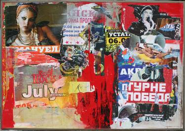 Original Street Art Performing Arts Collage by Christo Kuzmanov