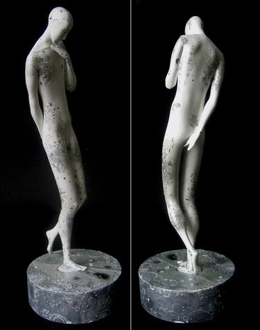 Original Art Deco World Culture Sculpture by Yulia Luchkina