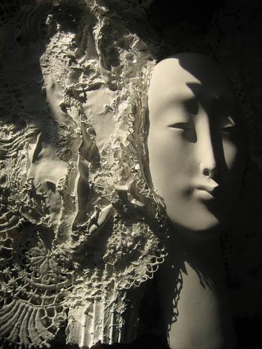 Original Women Sculpture by Yulia Luchkina