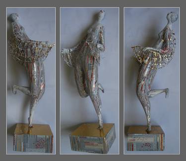 Original Art Deco World Culture Sculpture by Yulia Luchkina