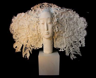 Original Art Deco Women Sculpture by Yulia Luchkina