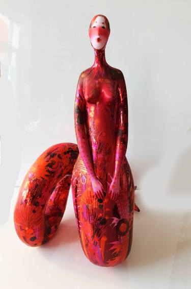 Original Women Sculpture by Yulia Luchkina