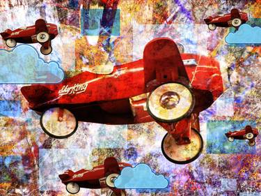 Print of Street Art Airplane Photography by Robert Ball