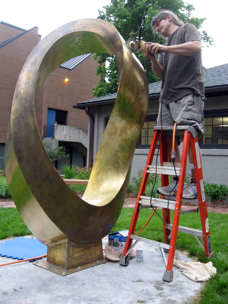 Original Conceptual Abstract Sculpture by Plamen Yordanov
